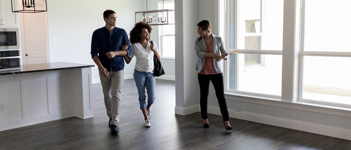 The final walk-through of your new home!