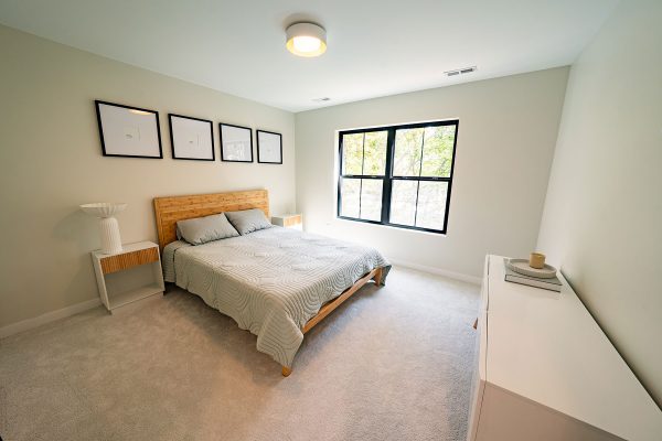 Woodhaven custom home Circleville Ohio secondary bedroom with natural light